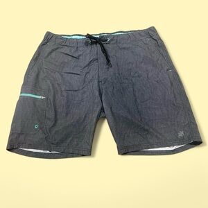 Gray Swim Trunks Shorts Men’s XXL